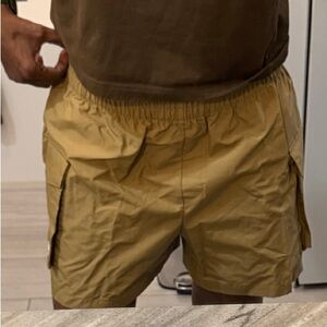 Nike Women's Tan Cargo Shorts